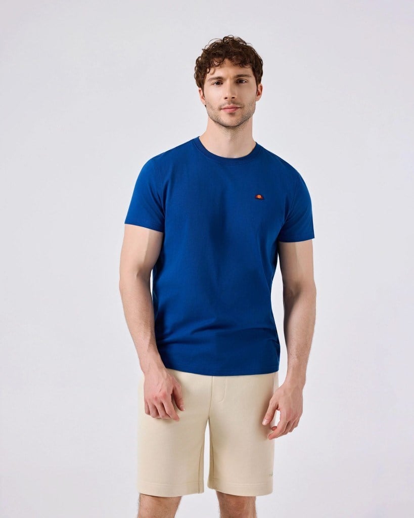 Ellesse 6SM5069-BL Erkek Tişört - Mavi