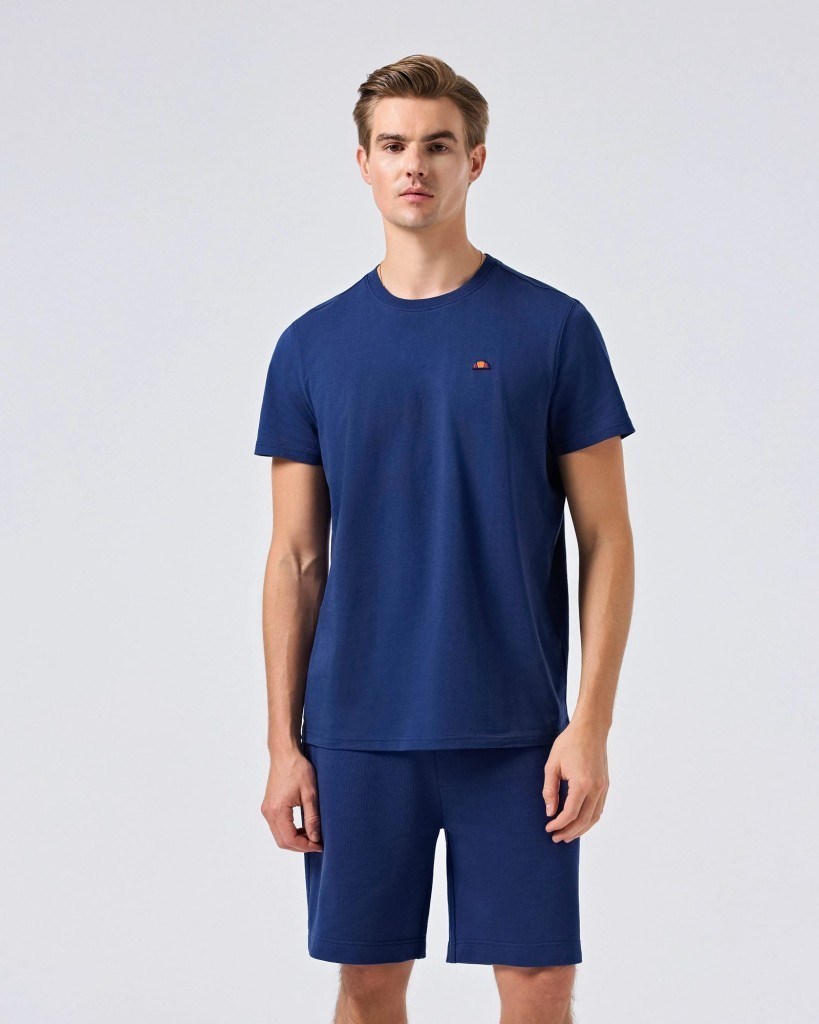 Ellesse 6SM5069-NV Erkek Tişört - Lacivert