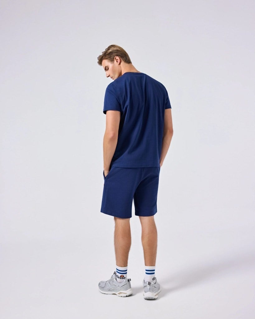 Ellesse 6SM5069-NV Erkek Tişört - Lacivert