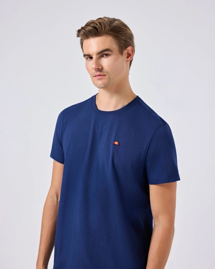 Ellesse 6SM5069-NV Erkek Tişört - Lacivert