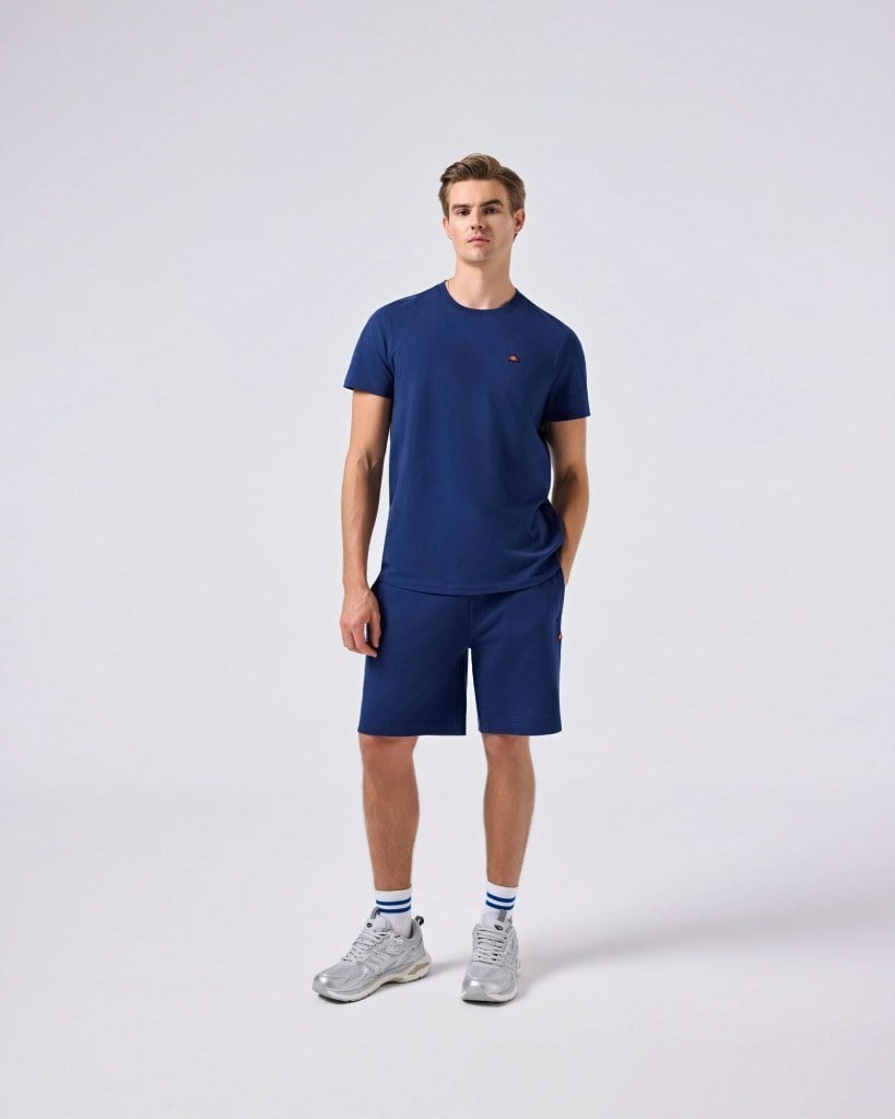 Ellesse 6SM5069-NV Erkek Tişört - Lacivert