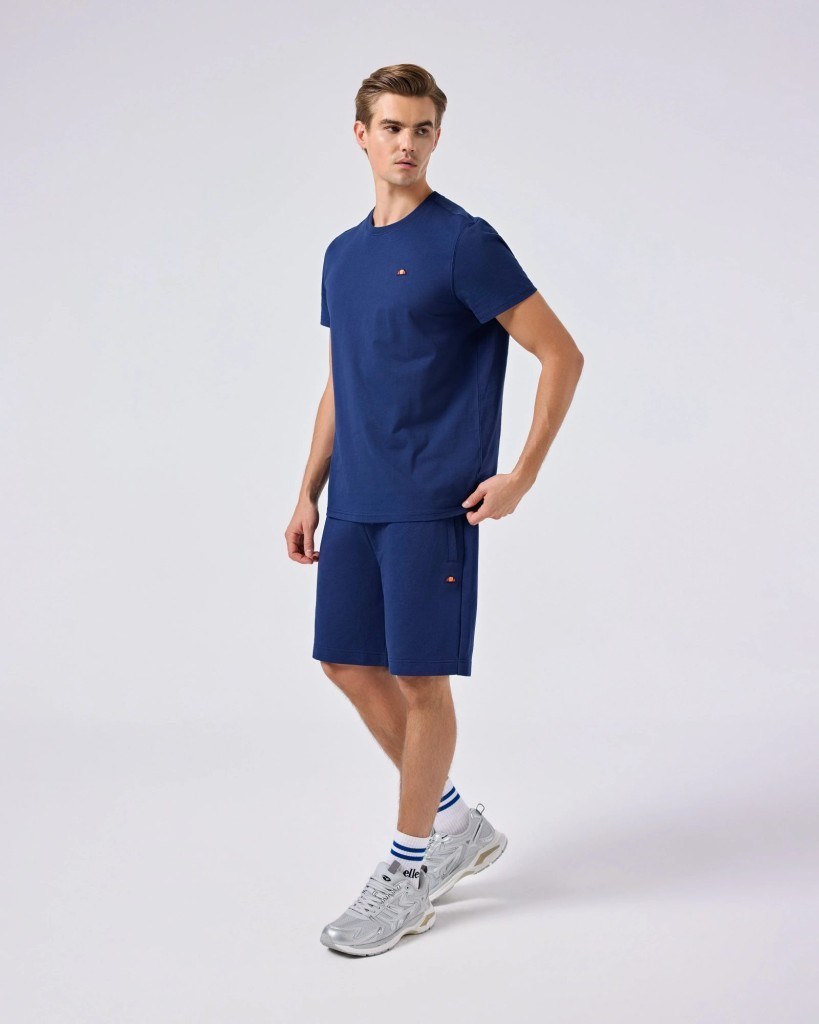 Ellesse 6SM5069-NV Erkek Tişört - Lacivert