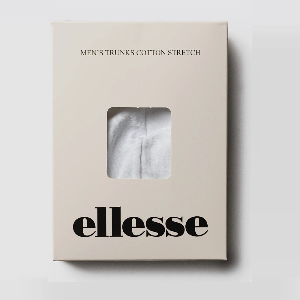 Ellesse 6SM9002-OF Erkek Pamuklu Boxer - Kırık Beyaz