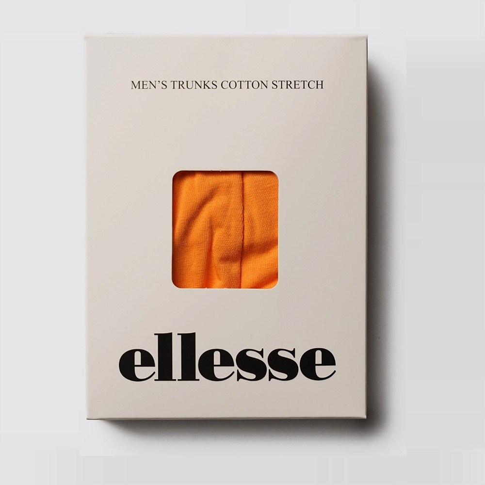 Ellesse 6SM9002-ORN Erkek Pamuklu Boxer - Turuncu