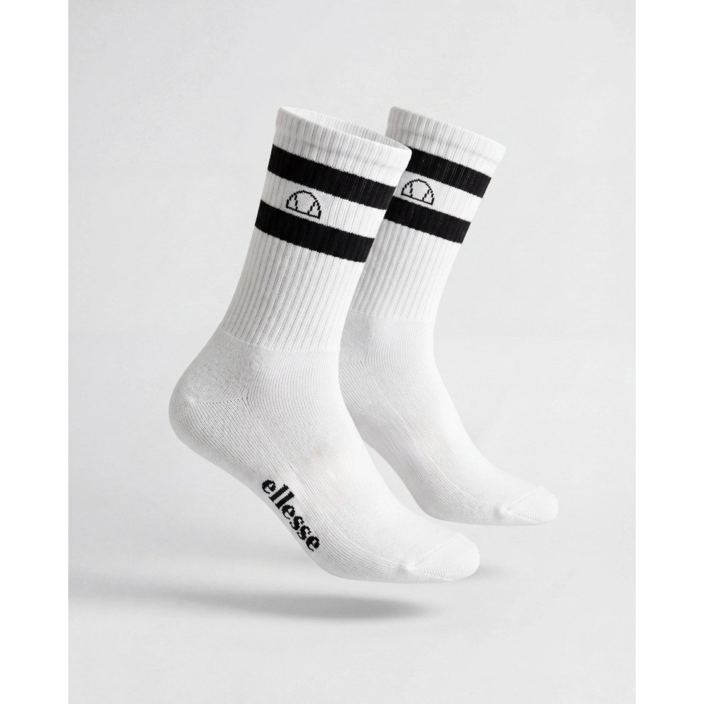 Ellesse 6SM9016-OF 3'lü Yüksek Konç Spor Çorap Erkek - Kırık Beyaz