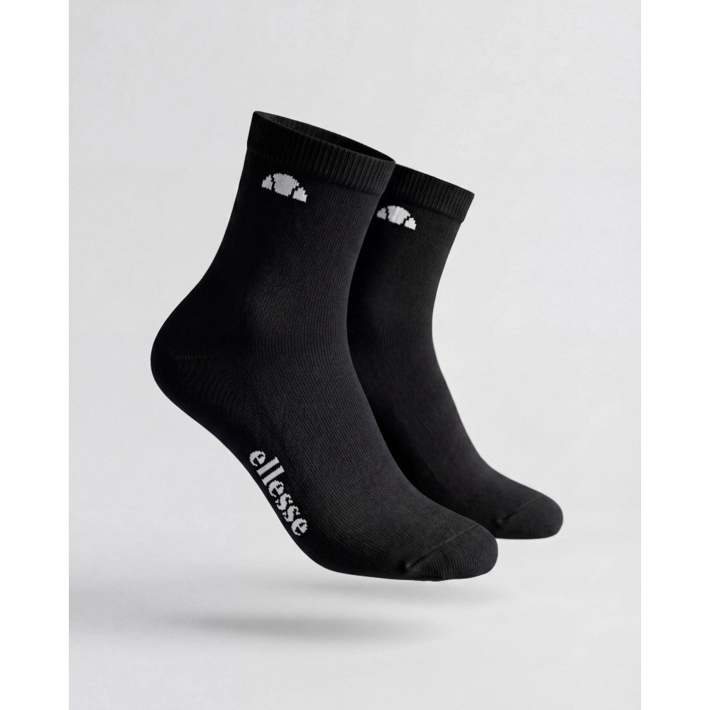 Ellesse 6SM9019-BK 3'lü Kısa Konç Spor Çorap Erkek - Siyah
