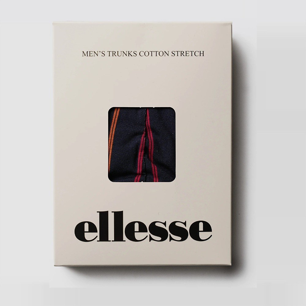 Ellesse 6SM9062-NV Erkek Pamuklu Boxer - Lacivert