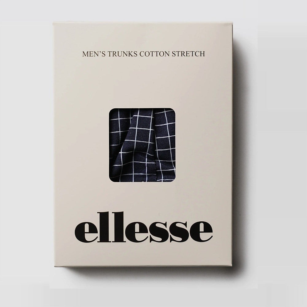 Ellesse 6SM9063-NV Erkek Pamuklu Boxer - Lacivert
