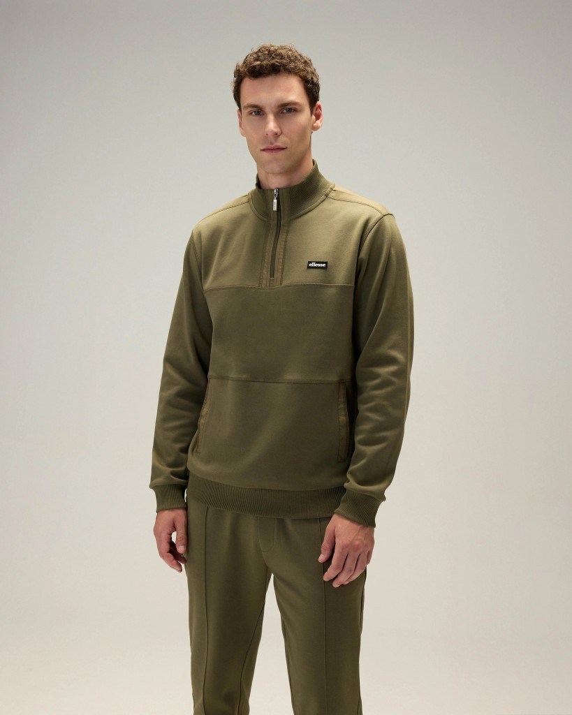 Ellesse 6WM1025-KH Erkek Sweat Haki
