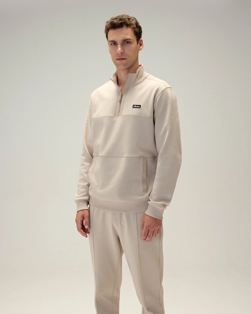 Ellesse 6WM1025-STN Erkek Sweat Stone
