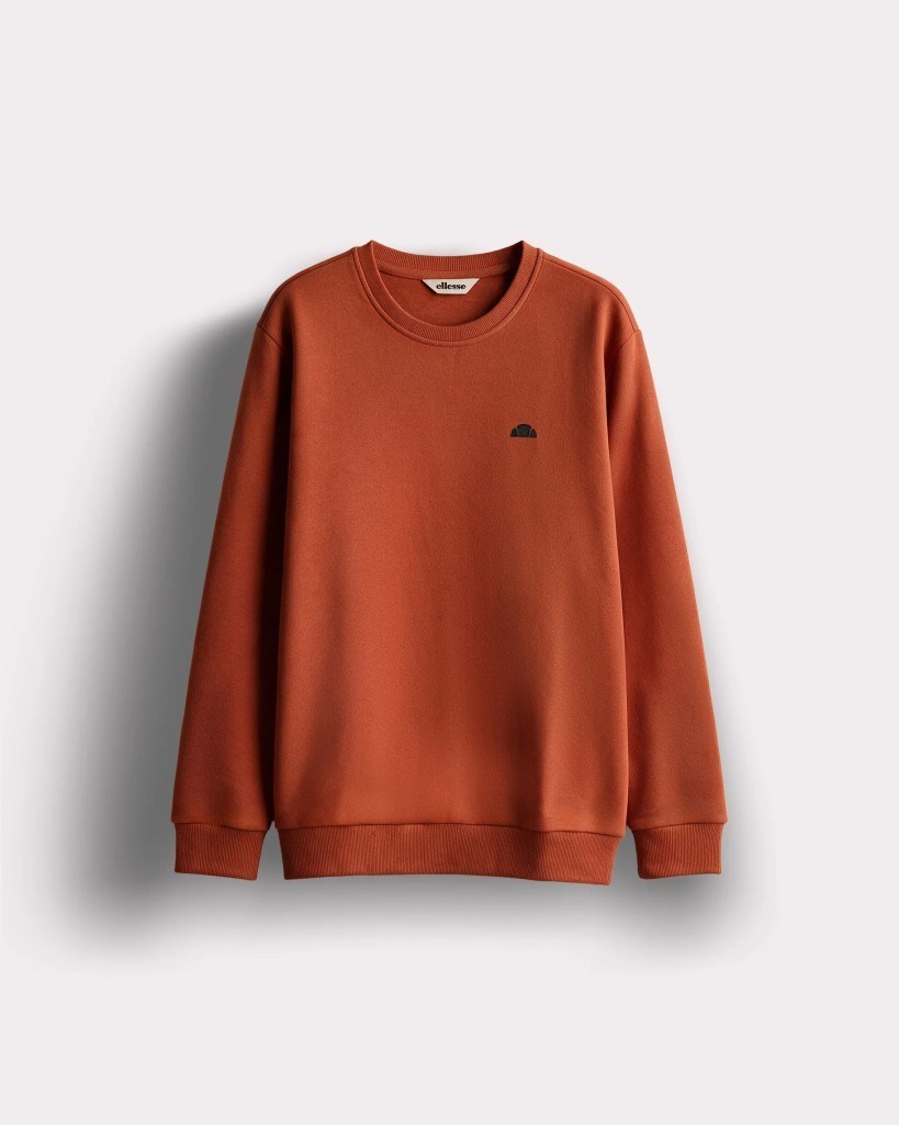 Ellesse 6WM3001-BR Erkek Sweat Kiremit