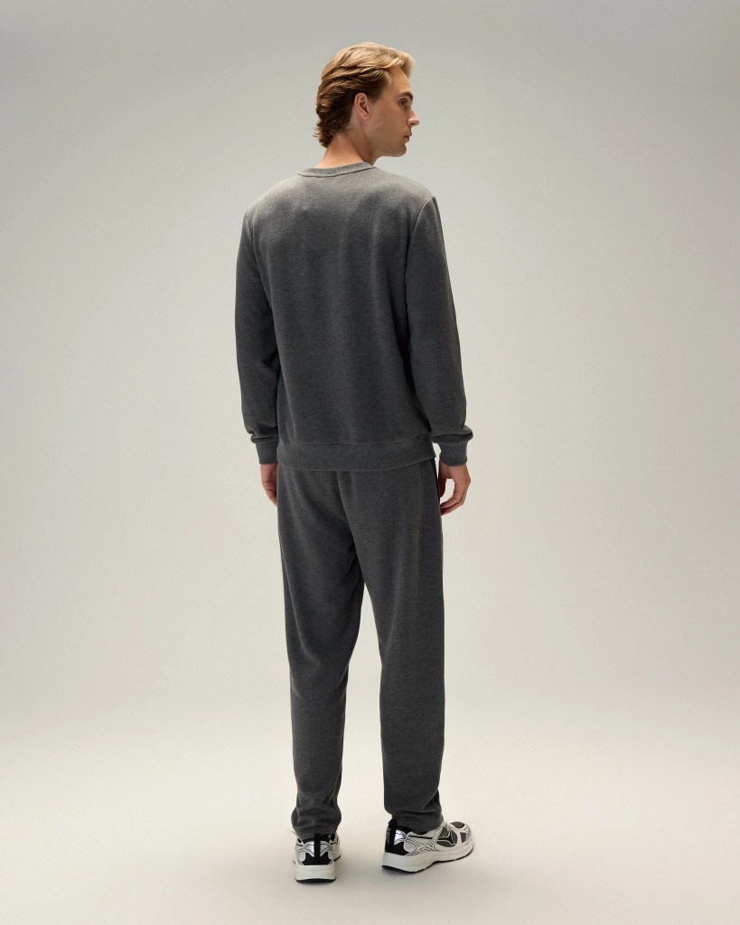 Ellesse 6WM3001-DGM Erkek Sweat Koyu Gri Melanj