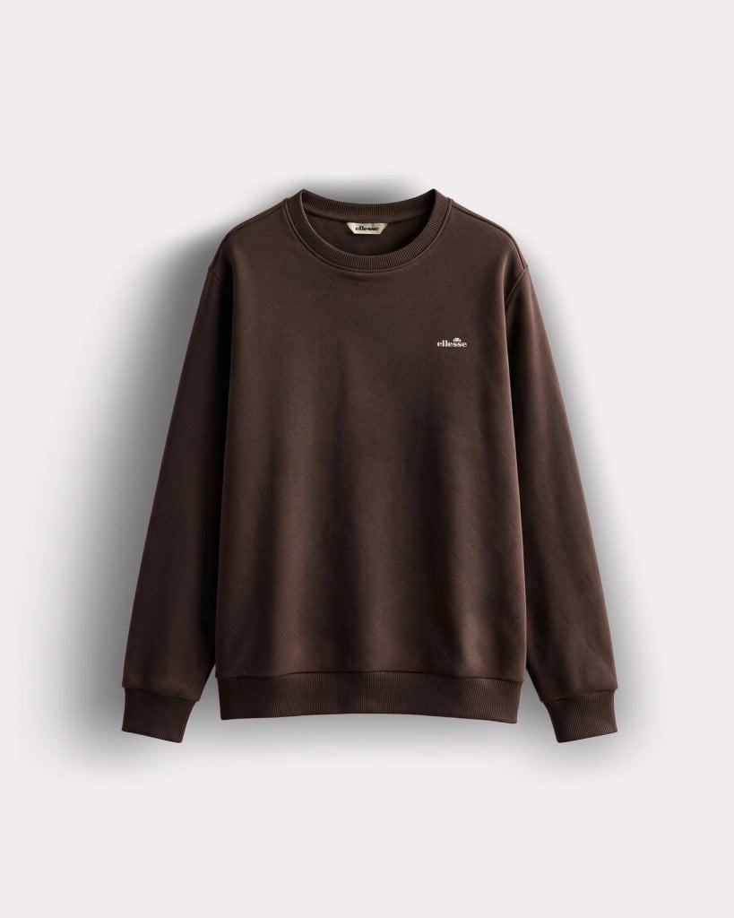 Ellesse 6WM3003-BRW Erkek Sweat Kahverengi