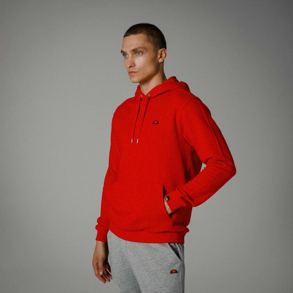 Ellesse Bisiklet Yaka Sweatshirt Kırmızı Erkek EM279
