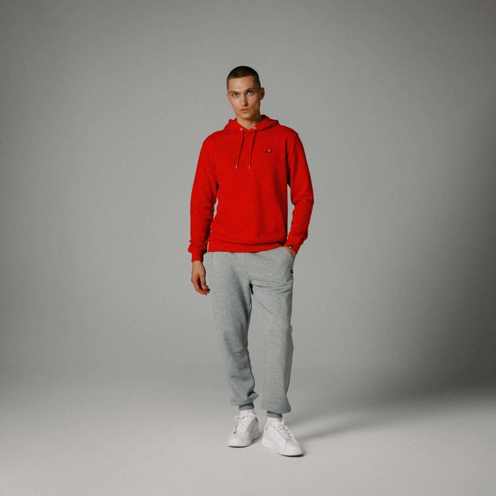 Ellesse Bisiklet Yaka Sweatshirt Kırmızı Erkek EM279