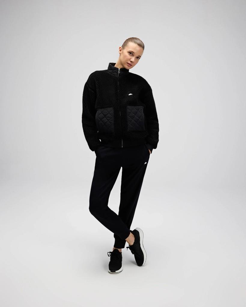 Ellesse EF525-Fleece Kadın Siyah Polar Mont