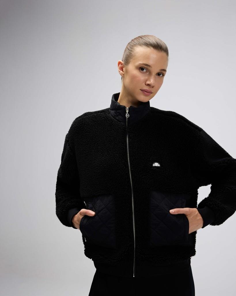 Ellesse EF525-Fleece Kadın Siyah Polar Mont