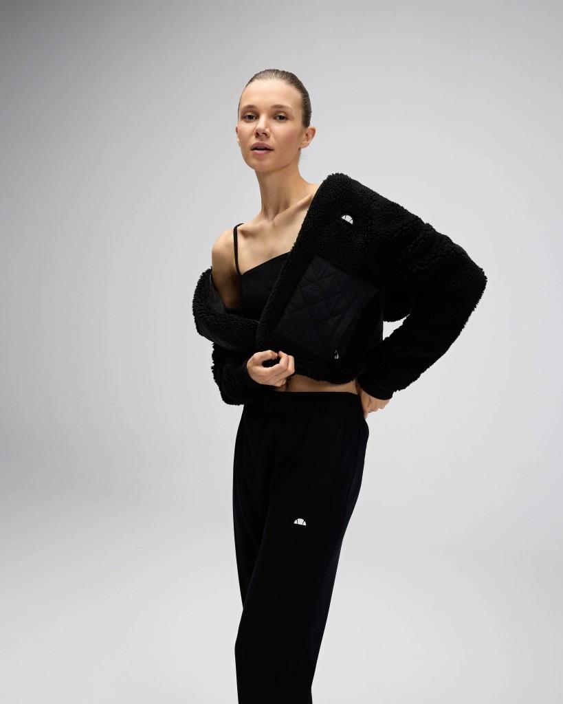 Ellesse EF525-Fleece Kadın Siyah Polar Mont