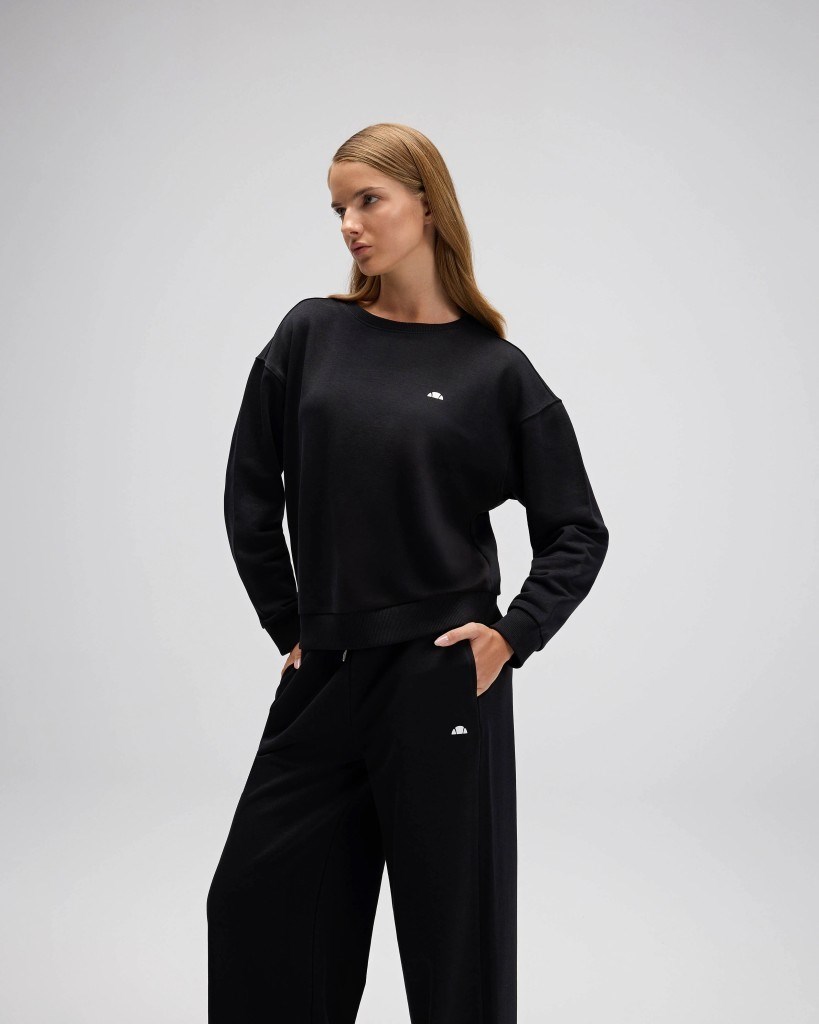Ellesse EF527-BK Kadın Siyah Sweat