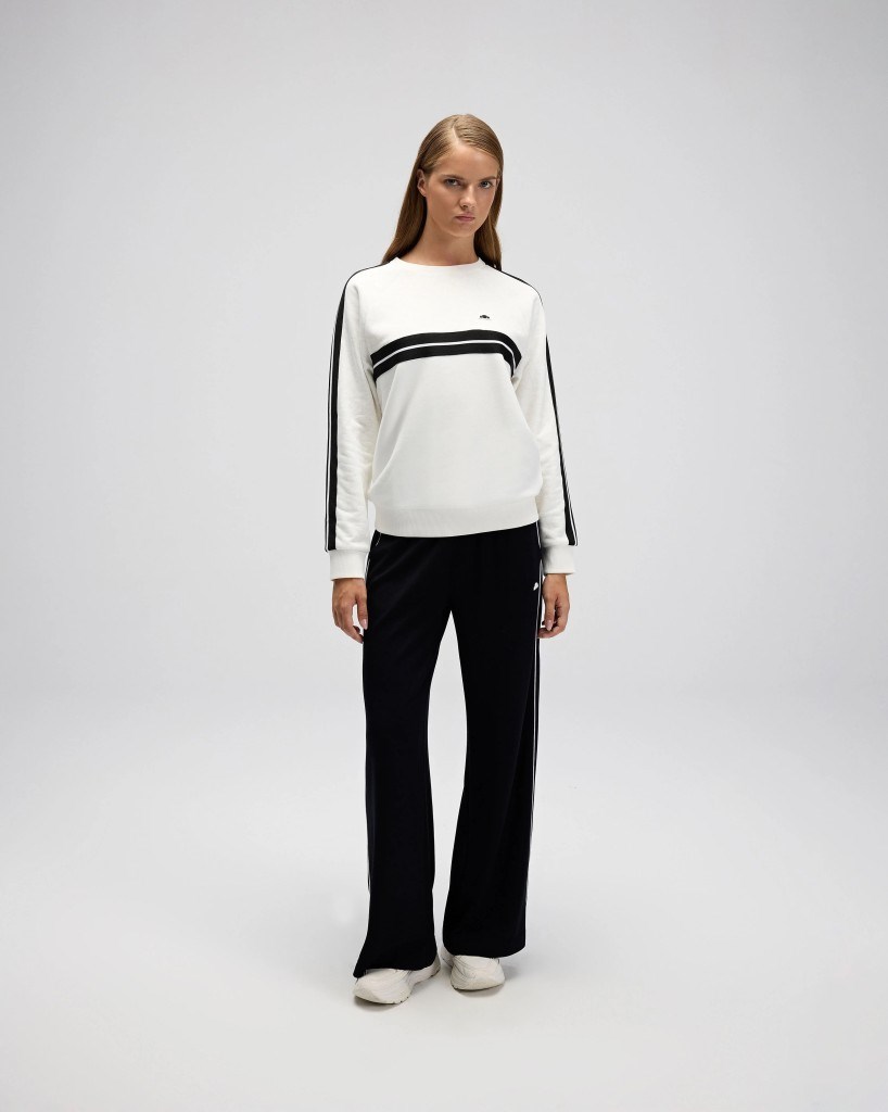 Ellesse EF536 Kadın Beyaz Sweat