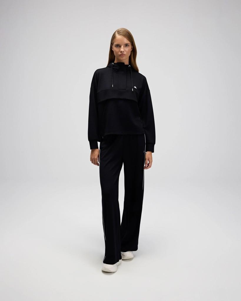 Ellesse EF551 Kadın Kapüşonlu Siyah Sweat