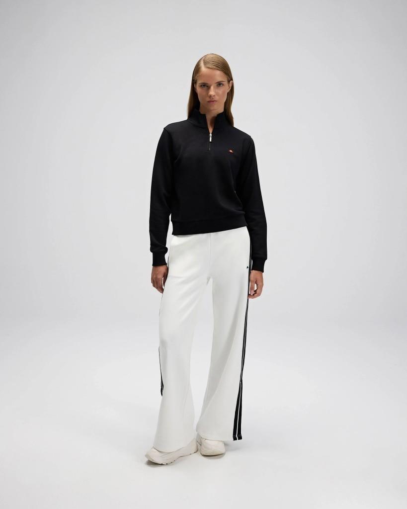 Ellesse EF557-BK Kadın Siyah Yarı Fermuarlı Sweat