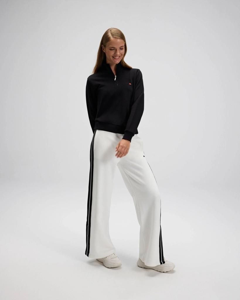 Ellesse EF557-BK Kadın Siyah Yarı Fermuarlı Sweat