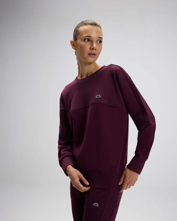 Ellesse EF567-BRD Kadın Sweatshirt - Bordo
