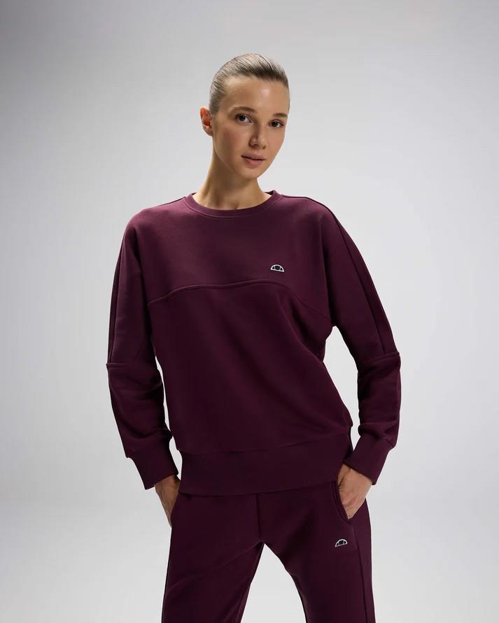 Ellesse EF567-BRD Kadın Sweatshirt - Bordo
