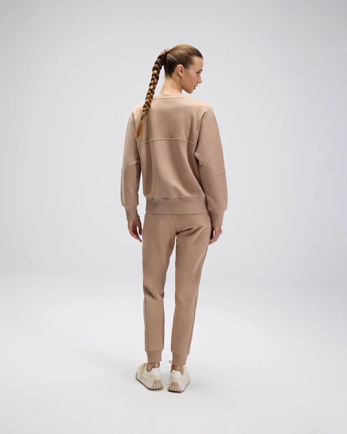 Ellesse EF568-BG Kadın Jogger Eşofman Altı - Bej