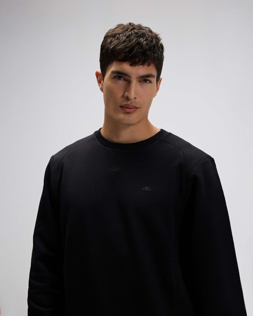 Ellesse EM282-1-BK Erkek Siyah Sweat