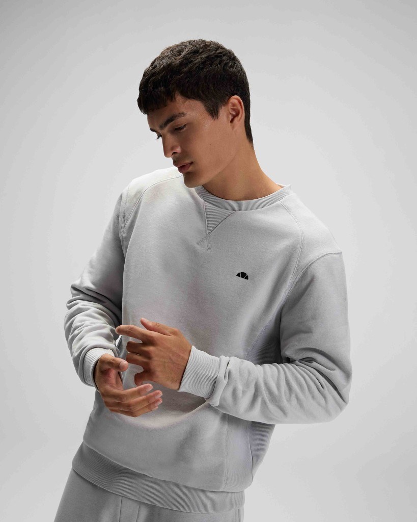 Ellesse EM282-1-GI Erkek Gri Sweat