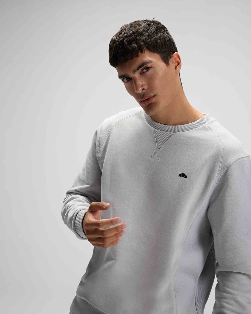 Ellesse EM282-1-GI Erkek Gri Sweat