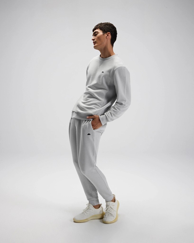 Ellesse EM282-1-GI Erkek Gri Sweat