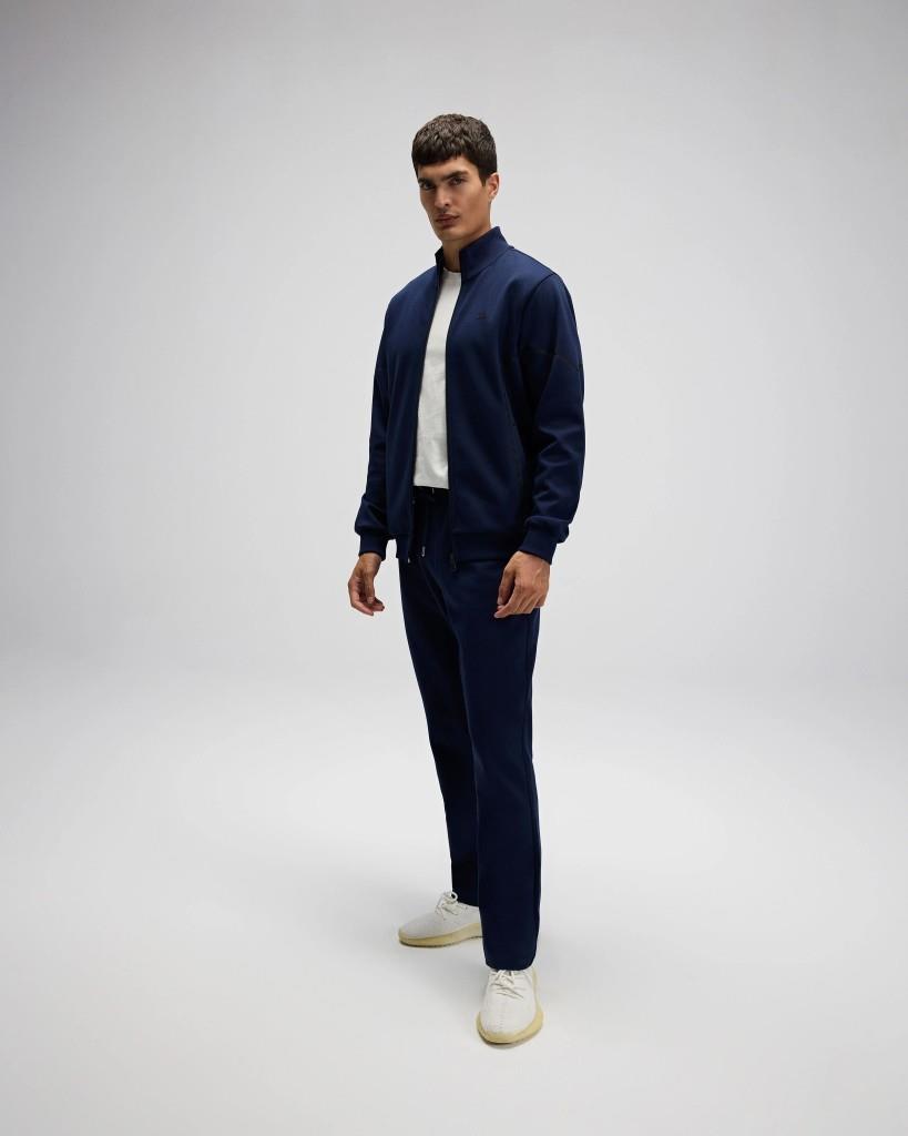 Ellesse EM545 Erkek Lacivert Önden Fermuarlı Sweat