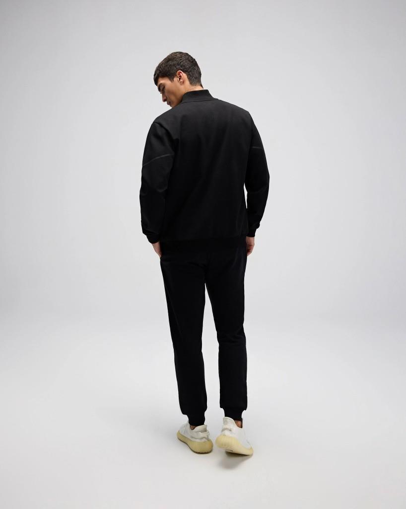 Ellesse EM545 Erkek Siyah Önden Fermuarlı Sweat