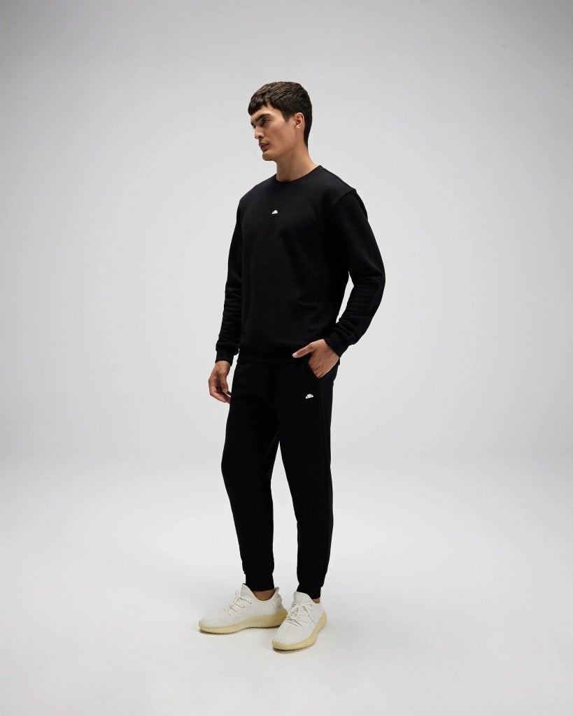 Ellesse EM556-BK Erkek Siyah Sweat