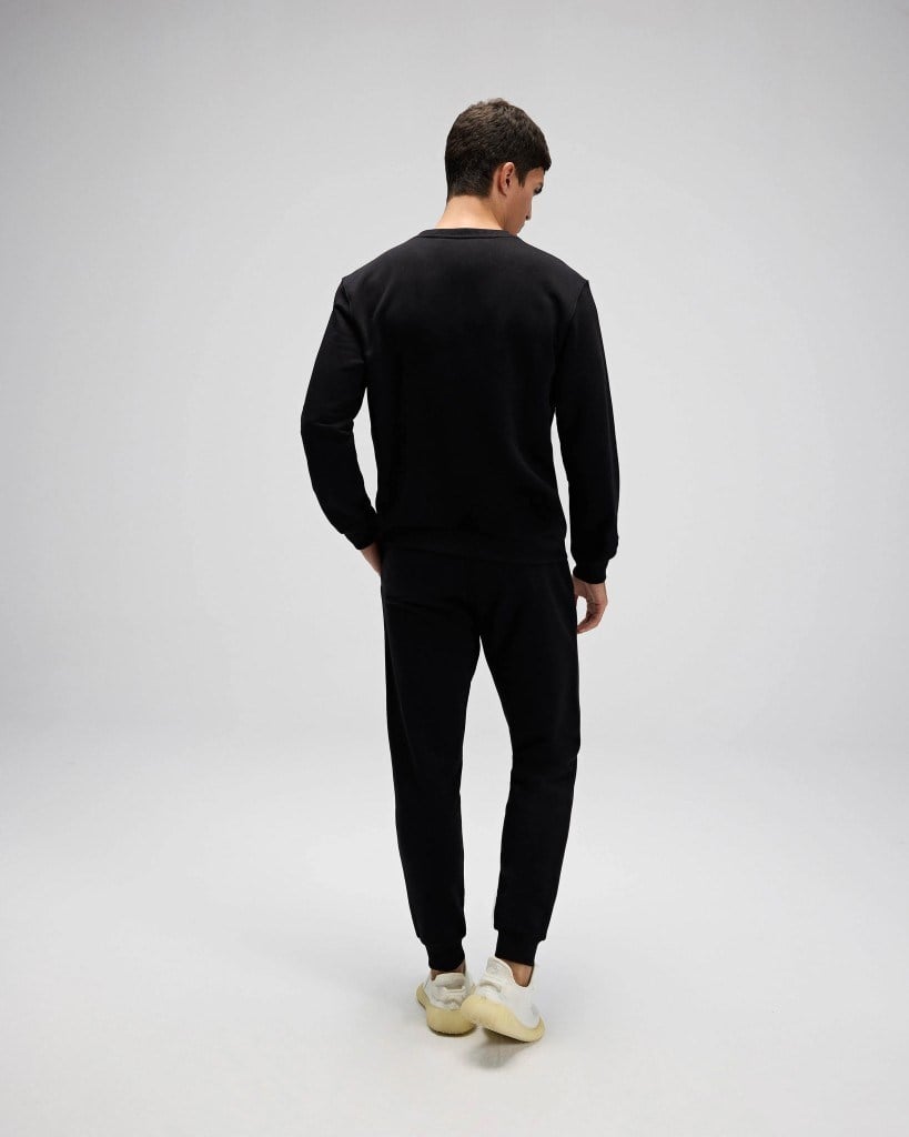 Ellesse EM556-BK Erkek Siyah Sweat