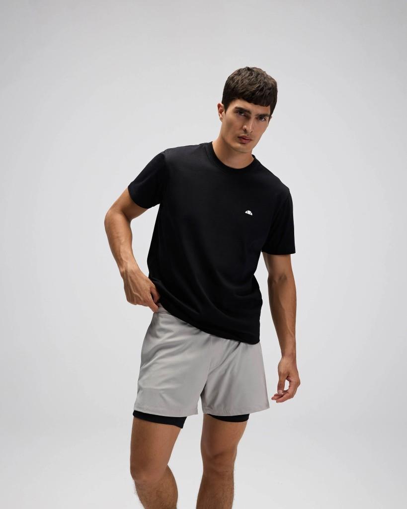 Ellesse EM559-BK Erkek Siyah Tişört