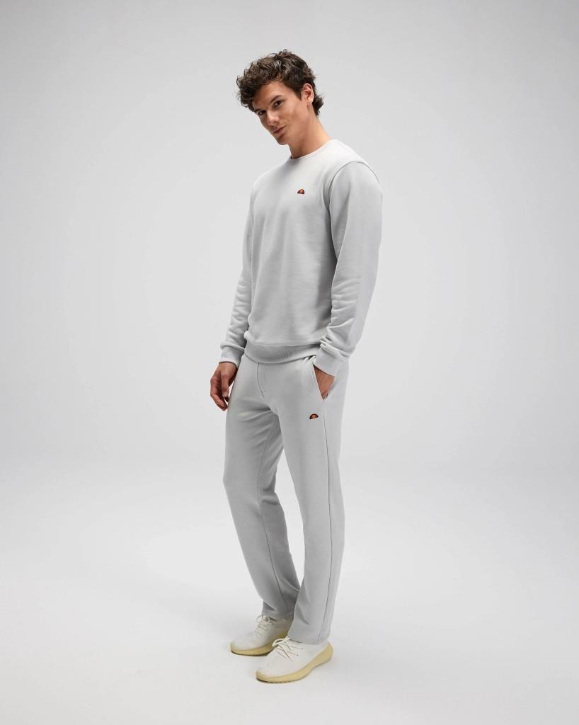 Ellesse EM579-GI Erkek Sıfır Yaka Gri Sweat