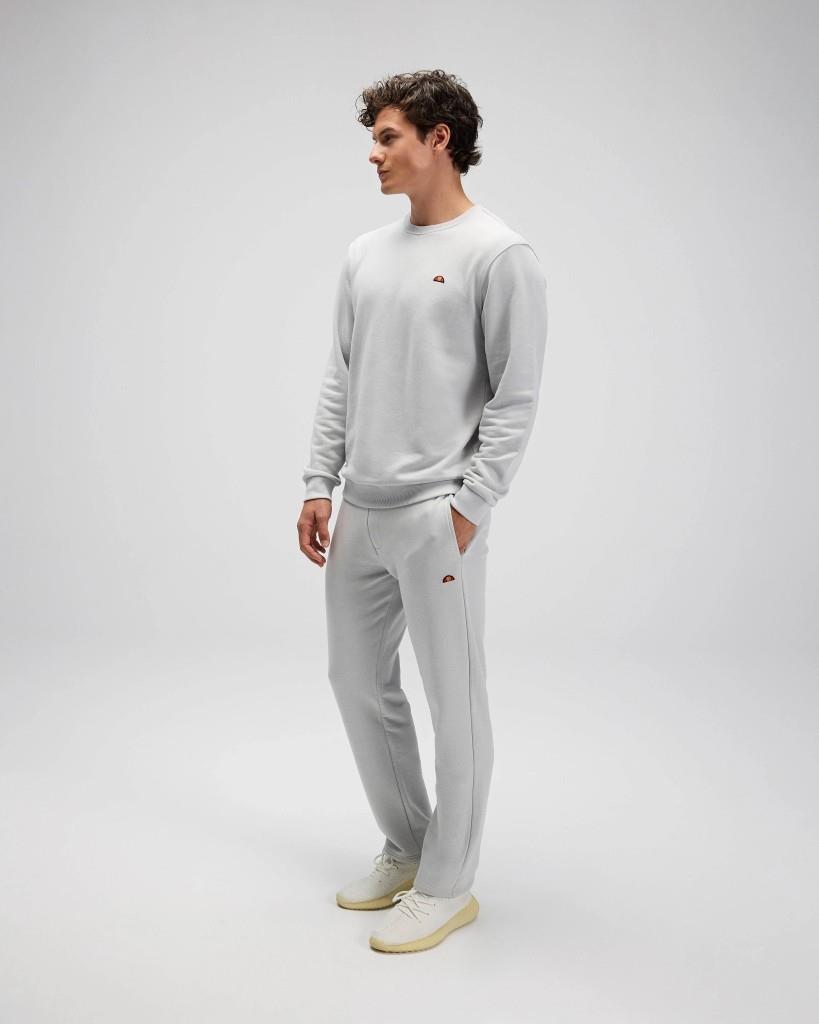 Ellesse EM579-GI Erkek Sıfır Yaka Gri Sweat