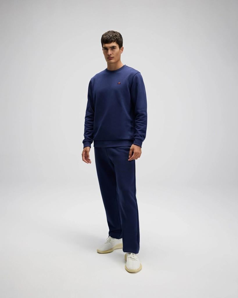 Ellesse EM579-NV Erkek Sıfır Yaka Lacivert Sweat