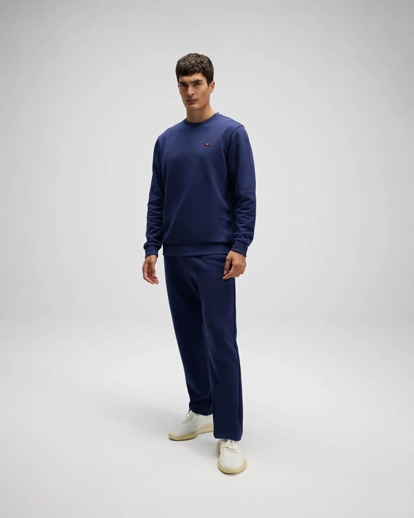 Ellesse EM579-NV Erkek Sıfır Yaka Lacivert Sweat