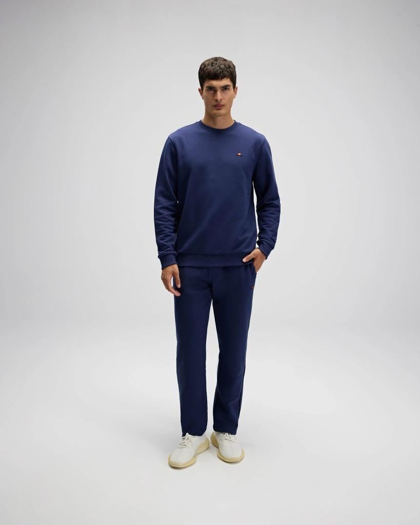 Ellesse EM579-NV Erkek Sıfır Yaka Lacivert Sweat