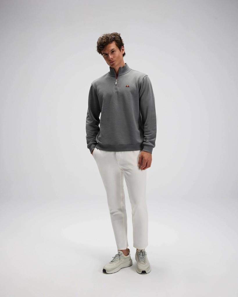 Ellesse EM580-ANT Erkek Yarım Fermuarlı Antrasit Sweat