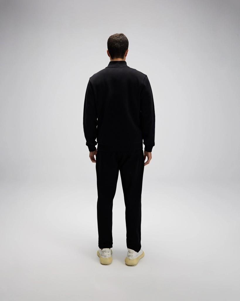 Ellesse EM580-BK Erkek Yarım Fermuarlı Siyah Sweat