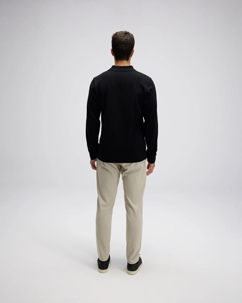 Ellesse EM582 Erkek Polo Yaka Siyah Sweat