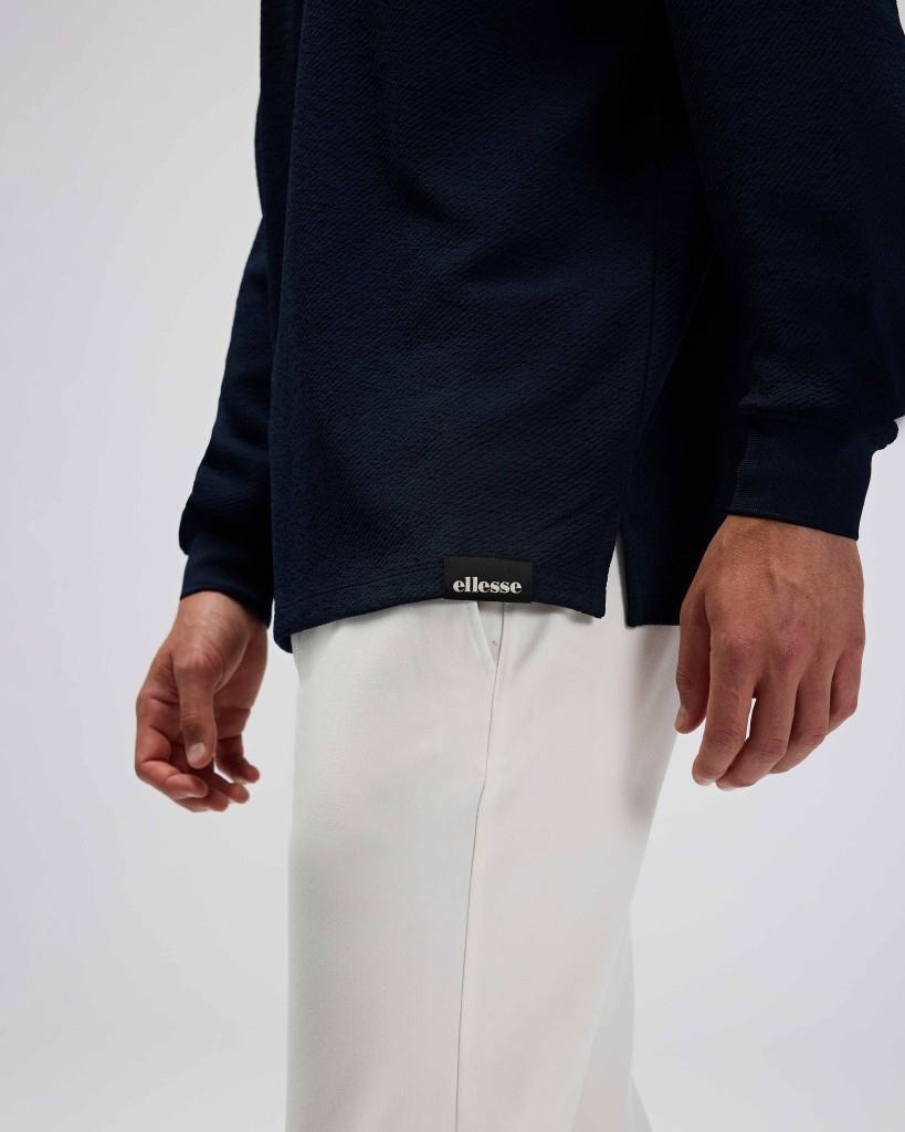 Ellesse EM601-NV Erkek Lacivert Polo Yaka Sweat