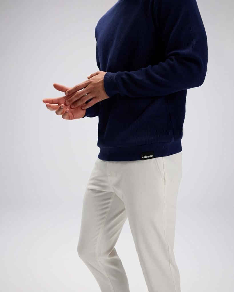 Ellesse EM615-NV Erkek Lacivert Pamuklu Kazak