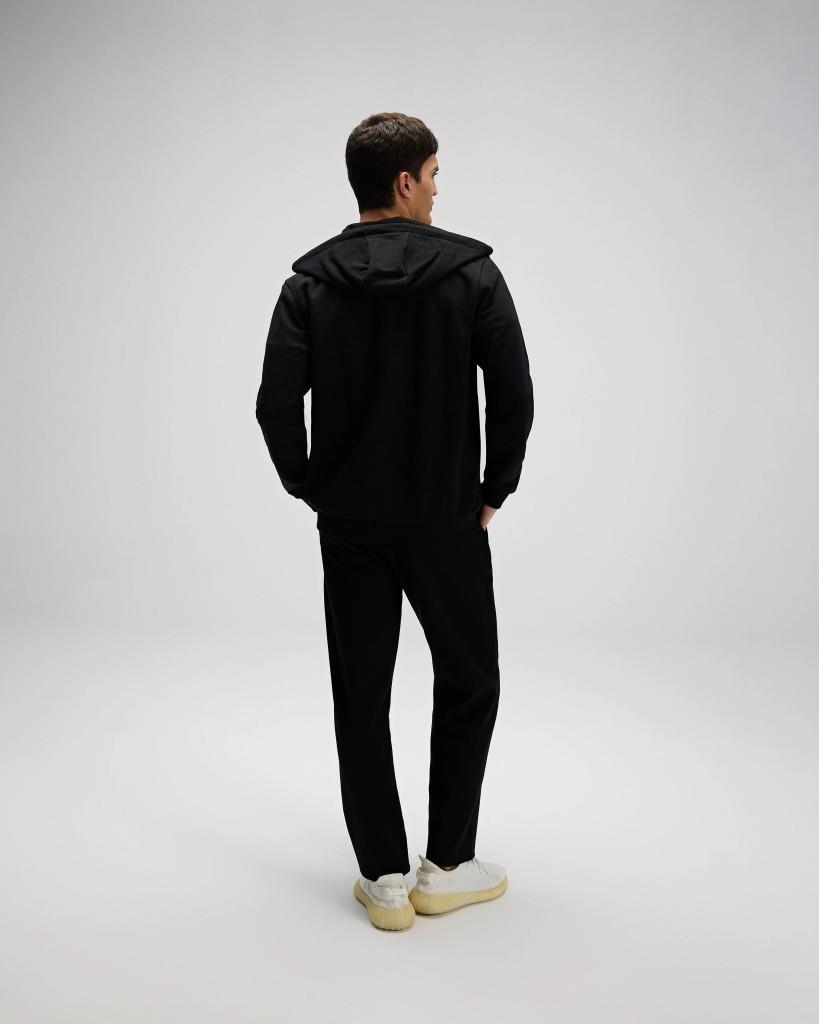 Ellesse EM617-BK Erkek Kapüşonlu Siyah Sweat